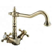 Смеситель Timo Nelson 0143/02FK antique для раковины/кухни