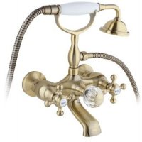 Смеситель Timo Nelson 1914/02Y-CR antique для ванны/душа