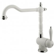 Смеситель Timo Morea 2406F White для кухни