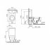 Унитаз-компакт VitrA Form 500 9730B003-1165 с микролифтом--small-2