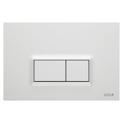 Комплект VitrA Arkitekt 9005B003-7210 кнопка белая-2
