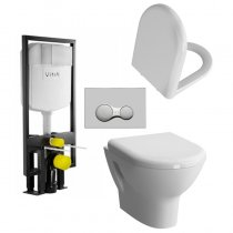 Комплект VitrA Zentrum 9012B003-7206 с микролифтом