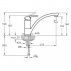 Смеситель для кухонной мойки Vitra Dynamic S A42086EXP--small-1