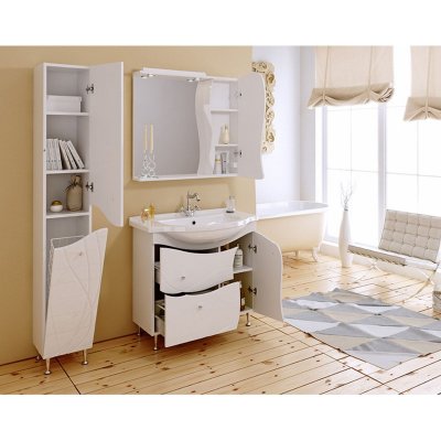 Комплект мебели для ванной Alavann Вивьен 90-1