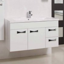 Тумба с раковиной для ванной Акватон Диор 100 белая Тумба с раковиной для ванной Акватон Диор 100 белая