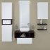 Комплект мебели для ванной Акватон Интегро 80 венге шпон--small-1