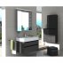 Комплект мебели для ванной Акватон Ричмонд 80 черный--small-4
