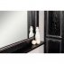 Зеркало для ванной Акватон Жерона 105 черное серебро--small-1