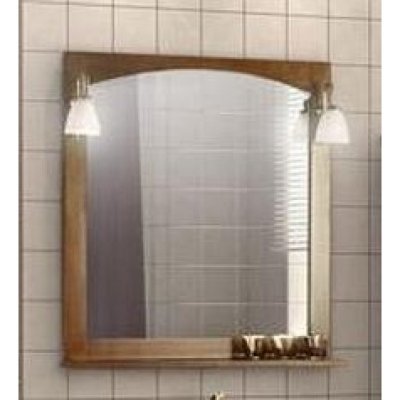 Зеркало для ванной Акватон Наварра 85 с двумя светильниками