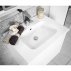 Тумба с раковиной для ванной Акватон Римини 60 белая--small-4