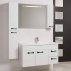 Комплект мебели для ванной Акватон Диор 100 белый--small-1