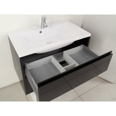 Комплект мебели для ванной Акватон Римини 80 белый-1