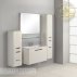 Комплект мебели для ванной Акватон Валенсия 90 подвесной белый жемчуг--small-2