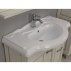 Комплект мебели для ванной Акватон Жерона 85 белое серебро--small-1