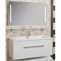 Комплект мебели для ванной Акватон Мадрид 120 белый с ящиком Комплект мебели для ванной Акватон Мадрид 120 белый с ящиком