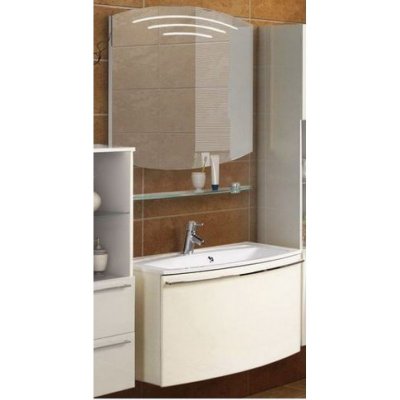 Комплект мебели для ванной Акватон Севилья 95 подвесной белый жемчуг