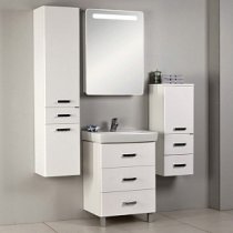 Комплект мебели Акватон Америна 70 М белая Комплект мебели Акватон Америна 70 М белая