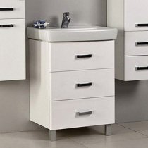 Тумба с раковиной Акватон Америна 60 М белая Тумба с раковиной Акватон Америна 60 М белая