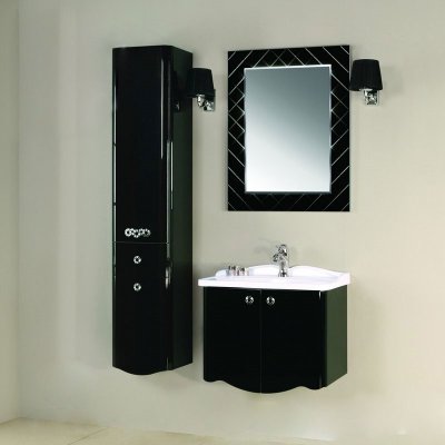 Зеркало для ванной Акватон Венеция 75 черное-1
