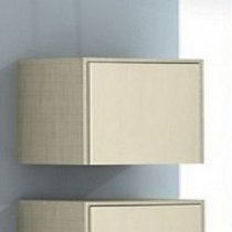 Шкаф для ванной подвесной Акватон Фабиа ваниль