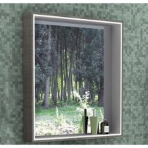 Зеркало-шкаф для ванной Акватон Фабиа 80 латте Зеркало-шкаф для ванной Акватон Фабиа 80 латте