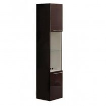 Шкаф-колонна подвесная для ванной Акватон Севилья гранат