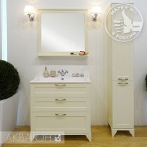 Комплект мебели для ванной Акватон Леон 80 Н дуб бежевый Комплект мебели для ванной Акватон Леон 80 Н дуб бежевый