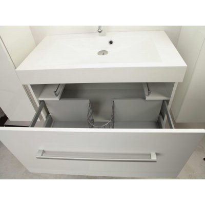 Комплект мебели для ванной Акватон Мадрид 80 белый с ящиком-2