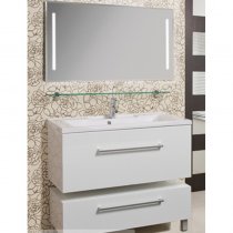 Комплект мебели для ванной Акватон Мадрид 80 белый с ящиком Комплект мебели для ванной Акватон Мадрид 80 белый с ящиком