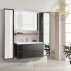 Комплект мебели для ванной Акватон Римини 100 черный-small