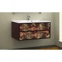 Тумба с раковиной для ванной Акватон Римини 80 янтарь Тумба с раковиной для ванной Акватон Римини 80 янтарь