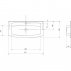 Комплект мебели для ванной Акватон Севилья 95 подвесной белый жемчуг--small-2