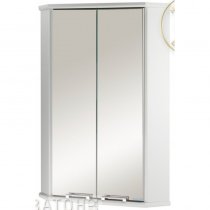 Шкаф для ванной угловой Акватон Призма 45 2М двустворчатый Шкаф для ванной угловой Акватон Призма 45 2М двустворчатый