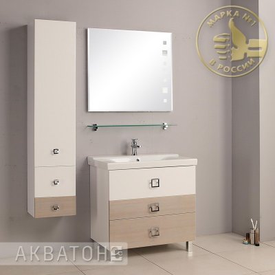 Комплект мебели для ванной Акватон Стамбул 85 М-2