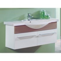 Тумба с раковиной для ванной Акватон подвесная Логика 110