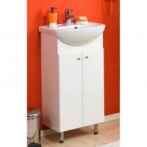 Тумба с раковиной для ванной Акватон Мира 45 Н