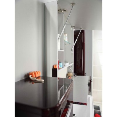 Комплект мебели для ванной Акватон Валенсия 110 подвесной белый жемчуг-4