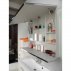 Комплект мебели для ванной Акватон Валенсия 75 подвесной белый жемчуг--small-1