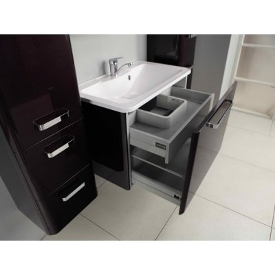 Комплект мебели для ванной Акватон Валенсия 75 подвесной белый жемчуг-4