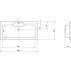 Комплект мебели для ванной Акватон Валенсия 90 подвесной белый жемчуг--small-9