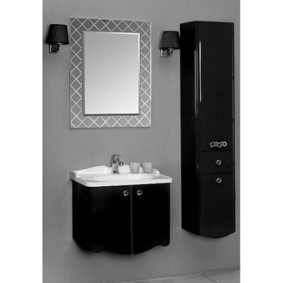 Комплект мебели для ванной Акватон Венеция 65 черный