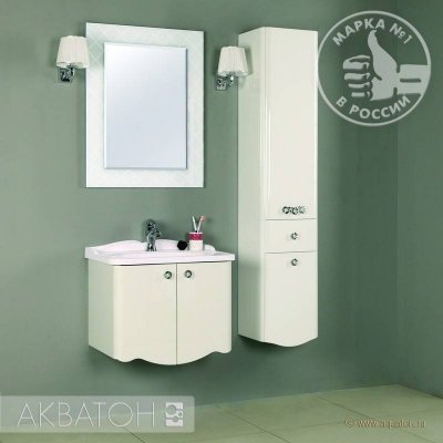 Зеркало для ванной Акватон Венеция 65 белое-3