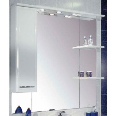 Зеркальный шкаф для ванной Акватон Эмили 105
