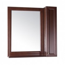 Зеркало-шкаф ASB-Woodline Берта 85 антикварный орех Зеркало-шкаф ASB-Woodline Берта 85 антикварный орех