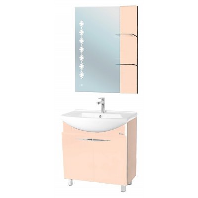 Комплект мебели для ванной Bellezza Глория Гласс 65-1