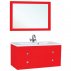 Комплект мебели для ванной Bellezza Милан 80--small-3