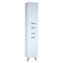 Пенал для ванной комнаты Bellezza Дрея 35 с бельевой корзиной