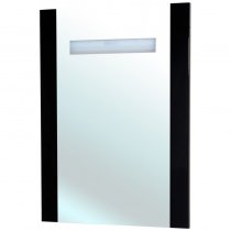 Зеркало для ванной Bellezza Берта 60 с полкой черное Зеркало для ванной Bellezza Берта 60 с полкой черное