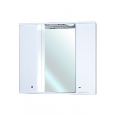 Зеркало-шкаф для ванной Bellezza Астра 80 белое