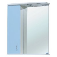 Зеркало-шкаф для ванной Bellezza Астра 60 голубое